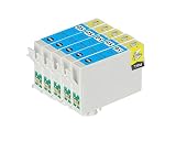 【Ecolink】EPSON エプソン IC6CL50対応 ICC50 シアン 単品5個セット IC50系 互換インクカートリッジ