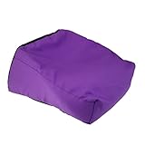 【ノーブランド品】乳母車　ベビーカー　バギー用　フットマフ　レッグウォーマー　（パープル）