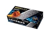 MightyFlex XX-LARGE Black Nitrile Examination Gloves, Powder Free, 9.5 Length, 5.5 mils, Full Textur
