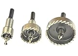 ホール ソー 6点 セット ( 16 18 20 22 32 50 mm ) HSS 高速度鋼 切削 工具