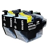 3年保証 ブラザー 互換インクカートリッジ LC3119BK LC3117BK MFC-J6583CDW ブラック 2個パック ベルカラー