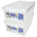 CDいれと庫ワイド【2個組】(CD約76枚収納)