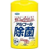 フマキラー:フマキラー アルコール除菌タオル100枚入 433739 型式:433739（1セット:100枚入）