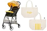 【セット買い】 ピジョン B形ベビーカー ビングル Bingle ソレイユイエロー + 予約特典トートバッグ