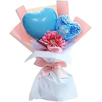 バルーンブーケ「ハピエストブーケ」受注生産 Amazon | バスボール付バルーンブーケ (ハンギョドン) | 風船