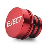 シガーライタープラグカバー ビレットアルミシガレットライタープラグ 標準12ボルト電源シガーライタープラグ付きすべての車両に対応 (EJECT)