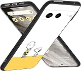 BELSAV Pixel 7a ケース スヌーピー キャラクター 可愛い 薄型 指紋防止 安心保護 軽量 (Pixel 7a)