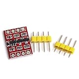 Flameer Arduino適用　2チャンネル　I2C IIC レベル　コンバータ　モジュール　双方向　5V-3V 　