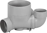 下水道関連製品＞ビニマス＞MX 100-200シリーズ　45度合流段差付(MX-45YS　MX-45YS右100-200　Mコード：41103　前澤化成工業