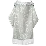 授乳ケープ 授乳カバー　コットン　通気性　ガーゼ　ベビーカー用　蚊屋　二層　多機能 (グレー)