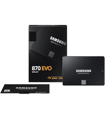 Amazon | Samsung (サムスン) 870 EVO 500GB SATA 2.5インチ 内蔵型