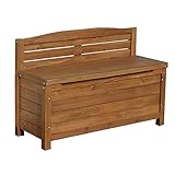 SINAPP ベンチストッカー ガーデニング ベンチ天然木 屋外 SIK2061 ブラウン