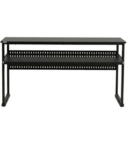 Amazon | ブラック x 1台 「幅サイズアップ リニューアル」LYYL 88鍵盤