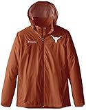 NCAAテキサスLonghorns Collegiate Glennaker Lake Rainジャケット M オレンジ