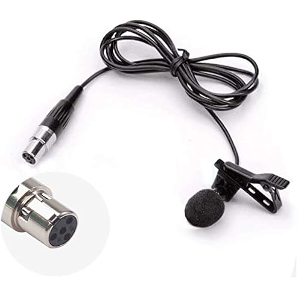 Amazon | 4ピンミニXLR マイク互換性ありShure BLX14 SLX14 QLXD14 