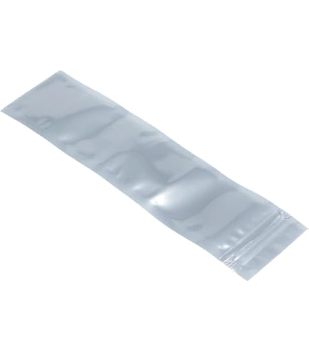 50 Sacchetti Antistatici Con Chiusura: 15x20 Cm, PET Spesso 3 Mil, Riutilizzabili E Trasparenti. Proteggi Hard Disk 3.5", Schede Madri E Componenti Elettronici - 2