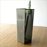 傘立て おしゃれ アンティーク アンブレラスタンド デザイン レトロ スリム シャビーなブリキの傘たて [spc5527]