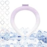 シシベラ クールネックリング 28℃ 自然凍結 24年80%大増量 ネッククーラー アイス クールリング 首掛け 冷却 暑さ対策グッズ 繰り