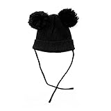 （アーネス）Arnes ベビー キッズ ダブルポンポンニット帽 ニットキャップ