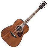Ibanez アイバニーズ AW54OPN Artwood Solid Top Dreadnought アコースティックギター Open Pore Natural アコースティックギター アコギ ギター (並行輸入)
