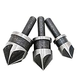 MIRAIS 木工用 穴開けドリルビット 3点セット ファイブブレード 12mm 16mm 19mm DIY 日曜大工 工具 MR-QMR-3