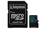 キングストン microSDカード 64GB UHS-I U3 V30対応 【Nintendo Switch 動作確認済】 アダプタ付 Canvas Go SDCG2/64GB