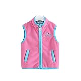 (チェリーレッド) CherryRed キッズ 子供服 女の子 男の子 ベスト 袖なし ベビーベスト秋冬 可愛い 160 ピンク