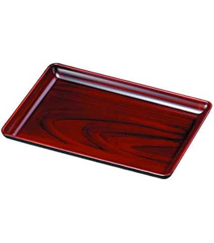 Amazon.co.jp: 古畑千代松漆器店 木曽漆器 お盆 : ホーム＆キッチン