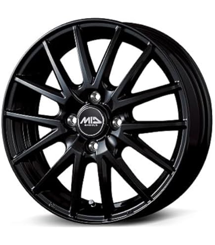 Amazon.co.jp: MID シュナイダー SQ27 ホイール メタリックブラック 15