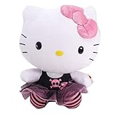 ハローキティ[ぬいぐるみ]ビーニーベイビーズ L/パンク サンリオ
