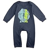 クール 幼児 ワイルド クラフ 半袖ロンパース コットン Navy Size 12 Months
