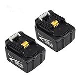 Enermall 2個セット マキタ バッテリー 14.4V 5000mAh BL1430 BL1440 BL1450 BL1460 互換品 リチウムイオン電池 1年保証