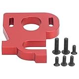 Garosa RCモーター マウントシート モーター マウントホルダー RCカースペアパーツ モーター マウントシート RCカーアクセサリー 用モーター マウントシート (赤R)