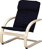 不二貿易 キッズ リラックス チェア ブルー 94282