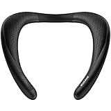 BUGANI ネックスピーカー Bluetooth ワイヤレス ウェアラブル 首掛け スピーカー 重低音強化 3Dサラウンド 臨場感
