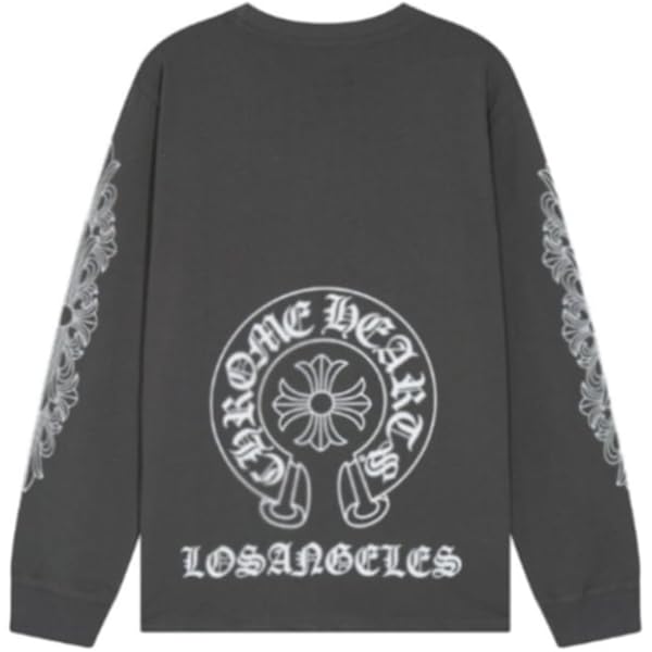 Amazon | [クロムハーツ] Tシャツ カットソー ロンT ブラック メンズ