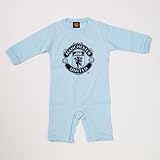 マンチェスター･ユナイテッド　長袖ロンパース（ブルー）