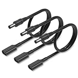 CYD 15W type-c DC 5.5mm*2.5mm 電源PD充電ケーブル 5V 3A(2.5A/ 2A/ 1.75A/ 1.5A/ 1Aなどにも対応) 急速充電 USB-C PD to DC 変換ケーブル 長さ100cm 多重保護 耐熱耐寒 耐摩耗 プリンター、ワイヤレス防犯カメラ、ソーラーパネル、LEDストライプ、携帯電話、タブレット、スピーカー、レコーダー、MP3などに対応 3本セット