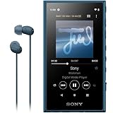 【整備済み品】ソニー(SONY)ウォークマン16GBAシリーズNW-A105HN:ハイレゾ対応/MP3プレーヤー/bluetooth/android搭載/microSD対応タッチパネル搭載最大26時間連続再生360RealityAudio再生可能モデルブルーNW-A105HNLM整備済み品