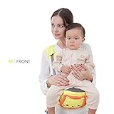 SONARIN漫画フロントHipseatベビーキャリア、ポリエステル、人間工学に基づいた、可愛い、オールシーズンズコモン、すべてのサイズにフィット、赤ちゃんのための居心地の良い＆うるおい、持ち運びが簡