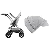 【セット買い】 ストッケ ベビーカー スクート2 ベーシックキット グレーメラーンジ + キャノピー グレーメラーンジ