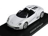 京商 ポルシェ ミニカーコレクション 5 サークルK サンクス 限定 1/64 918スパイダー（ホワイト） 単品