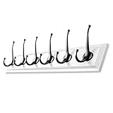LIANGLIANG 壁掛けフック 実用性の高いハンガーのダブルフックのデザインハンガー白い3色のサイズがあります ( サイズ さいず : 68.5*7.7*9cm )