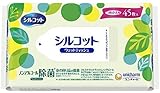 シルコット ウェットティッシュ 安心除菌（ノンアルコール） 詰替 1ケース（45枚入x24個）