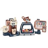 子供キッチンおもちゃ音楽ライトコーヒーマシンのおもちゃふり遊び 3-8 女の子調理器具子供のコーヒーマシンのおもちゃ