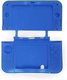 保護シリコンケーススキンカバー New Nintendo 3DS LL/XL 用 (青)