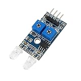 uxcell 感光性センサーモジュール LM393 3.3-5V 2チャンネル　電子部品　電気装置用