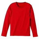 [ユナイテッドアスレ] 5.6オンス 長袖Tシャツ 501001 [メンズ] 069 レッド XL