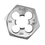 Irwin6854Solid Hex Dies-5/8X18 NF HEX DIE (並行輸入品)