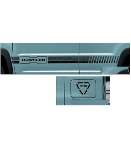 ウッド ハスラー サイドデカール スズキ純正 ハスラー SUZUKI HUSTLER サイドデカール サイドドア ドアハンドル フューエルリッドセット 適合 泥棒泥棒 車 バイク